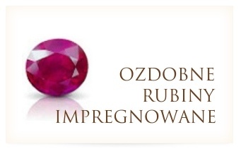 Rubiny Ozdobne Impregnowane